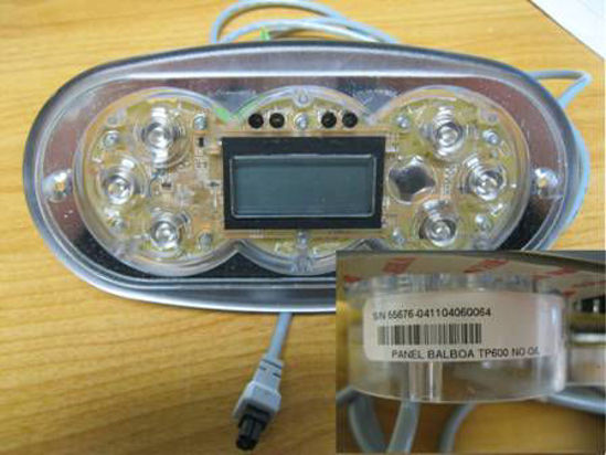 TP600 Control Panel
